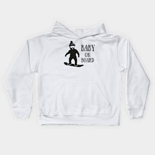 baby on board Kids Hoodie